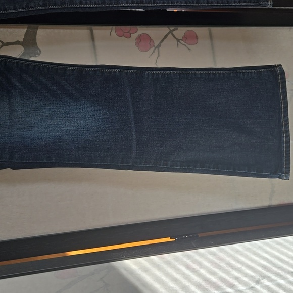 Denizen From Levis Women's Modern Boot Cut Dark Blue Denim Jeans Size 10 - Picture 5 of 12